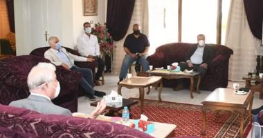 محافظ جنوب سيناء يرحب بالقادة الجدد بالمحافظة ويطالبهم بالعمل لخدمة المواطنين