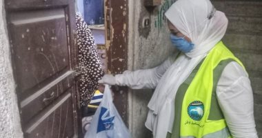 صور .."مستقبل وطن" بورسعيد يواصل توزيع آلاف الشنط من المساعدات الغذائية