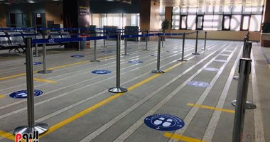 مطار الأقصر الدولى يستعد لعودة الرحلات بالإجراءات الاحترازية ولاصقات التباعد
