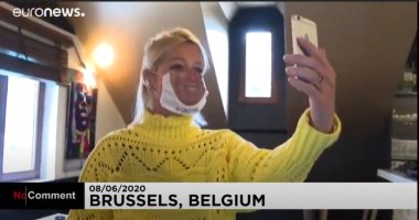 فيديو.. ابتكار قناع يُظهر بسمة من يضعه في بلجيكا.. ومستشفيات الأطفال تبدى إعجابها