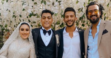مصطفى محمد يعرض فيلم تسجيلى عن لحظات ما قبل حفل زفافه 