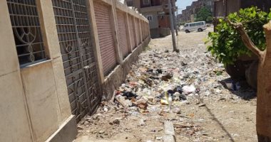 شكوى من انتشار القمامة بقرية المنيل مركز طلخا بمحافظة الدقهلية