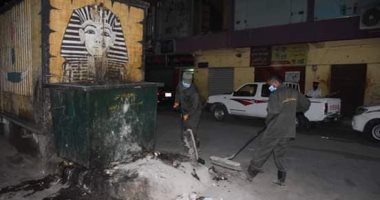 حملة نظافة بمدينة الأقصر تنجح فى رفع 45 طن قمامة ومخلفات صلبة