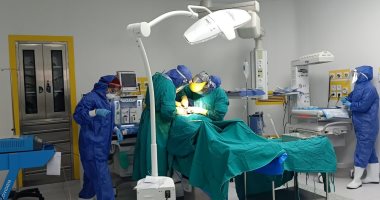 صور.. مستشفى إسنا للحجر الصحى تجرى عملية الولادة رقم 11 لمصابة بكورونا  