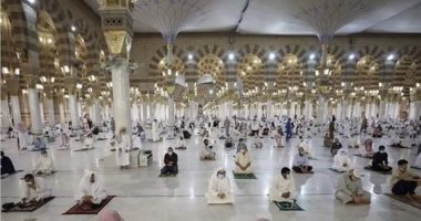 فتح المسجد النبوى لصلاة الجمعة مع تطبيق الإجراءات الاحترازية ..فيديو