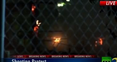 فيديو.. محتجون يحرقون مطعمًا بمدينة أتلانتا الأمريكية.. اعرف السبب