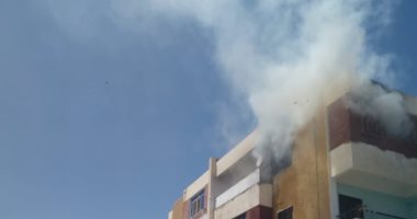 الدفاع المدنى بالوادى الجديد يسيطر على حريق فى شقة بالخارجة دون إصابات ( صور )