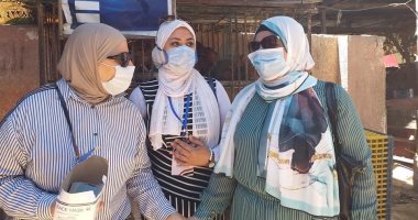 متطوعون يطلقون حملة "صحتك أمانة" بشمال سيناء.. صور