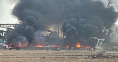 إجلاء 3 آلاف مدنى بسبب حريق هائل ببساتين كربلاء فى العراق