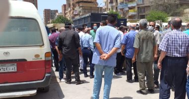 نقل جثمان شقيق مدير مستشفى المحلة العام المتوفى بكورونا للمقابر لدفنه