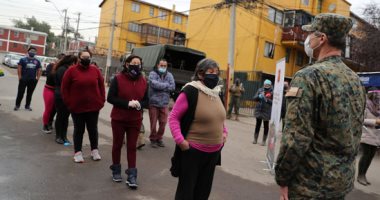 وفيات كورونا في تشيلي تتجاوز 7000  حالة 