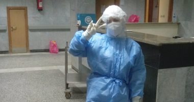 جيشنا الأبيض.. "هدير" ممرضة على خط مواجهة كورونا بالإدارة الصحية فى مستشفى تمى الأمديد