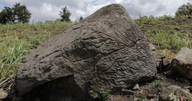 اكتشاف خريطة منحوتة على صخرة ضخمة عمرها 2000 عام فى المكسيك