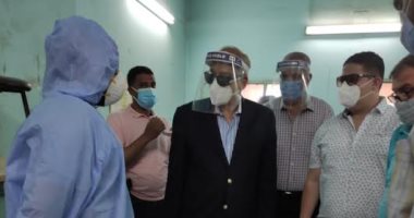 محافظ الجيزة يتفقد مستشفى أم المصريين لمتابعة الحالة الصحية للمرضى 