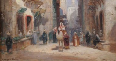 100 لوحة عالمية.. "باب القاهرة" الدخول إلى المدينة المحصنة