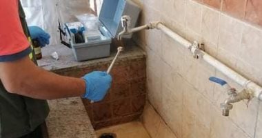 صور.. "مياه الإسكندرية": صيانة وتطهير الشبكات في لجان الثانوية العامة