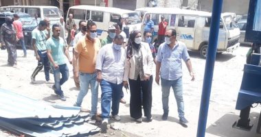 سقوط أجزاء خرسانية من عقار بالمنتزه شرق الإسكندرية دون إصابات