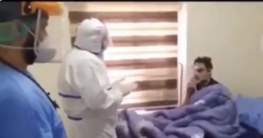 فيديو ..آخر ظهور للاعب العراقى الراحل أحمد راضى فى المستشفى