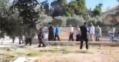 مستوطنون يهود يقتحمون منطقة باب الرحمة بالمسجد الأقصى.. فيديو