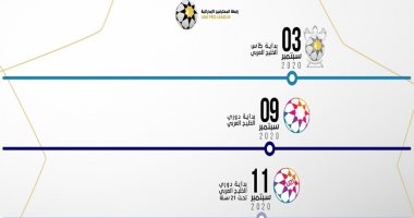 رسميا.. انطلاق الموسم الجديد للدوري الإماراتي 9 سبتمبر القادم