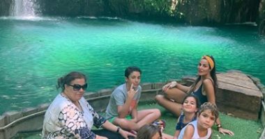 نادين نجيم تكشف خطتها للاستمتاع مع أبنائها فى لبنان.. صور