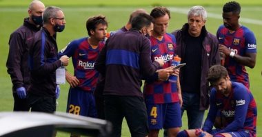 شجار في غرفة ملابس برشلونة بين سيتين واللاعبين وأنباء عن عودة جوارديولا