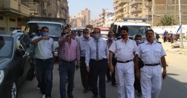 رئيس مدينة المحلة يقود حملة مكبرة لإزالة الاشغالات بشوارع المدينة