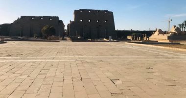 صور .. المعابد والمقابر الفرعونية بالأقصر تتزين لاستقبال السائحين أول يوليو