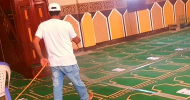 تنفيذ حملة تعقيم لمساجد مركزى الحسنة ونخل بوسط سيناء