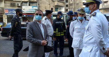 محافظ الإسكندرية : إصابة 9 أشخاص فى حريق المستشفى الخاص
