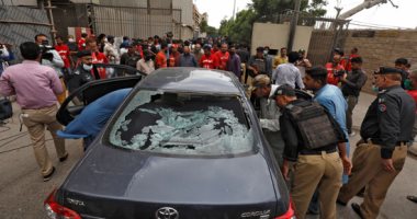 قتلى وجرحى بهجوم مسلح على مبنى بورصة كراتشى فى باكستان
