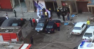 أول فيديو وصور لمصرع 7 مرضى بكورونا فى حريق مستشفى خاص بالإسكندرية