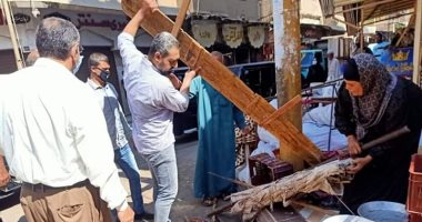 حملة مكبرة لفض سوق الثلاثاء بمدينة كفر الزيات