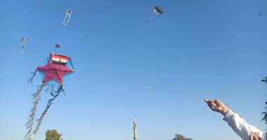 168 مركز شباب بالقليوبية يحتفلون بـ30 يونيو بطائرات ورقية تحمل علم مصر.. فيديو