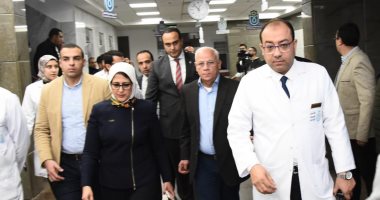 وزيرة الصحة تزور بورسعيد لتفقد مستشفى أطفال النصر ومجمع هيئات التأمين الصحى