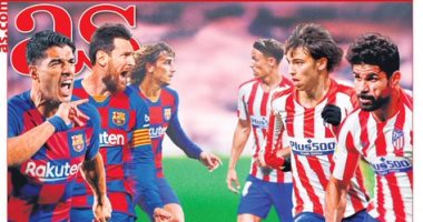 قمة برشلونة ضد أتلتيكو مدريد الأبرز فى صحف العالم.. صور
