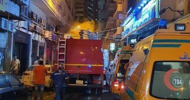 النيابة تعاين حريق مستشفى خاص للولادة اندلع دون خسائر بالإسكندرية