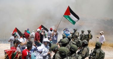 إصابة 15 فلسطينيا بالرصاص المعدنى خلال قمع الاحتلال الإسرائيلى مسيرة كفر قدوم