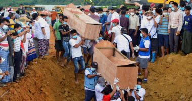 مقبرة جماعية لدفن أكثر من 170شخصا ضحايا انهيار أرضى بمنجم فى ميانمار