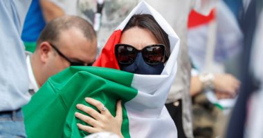 المعارضة الإيطالية تنظم مظاهرة بروما للمطالبة بانتخابات مبكرة.. صور