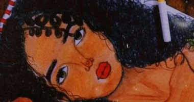"ياسمين" فنانة تشارك صحافة المواطن بعدد من اللوحات لإبراز موهبتها الفنية