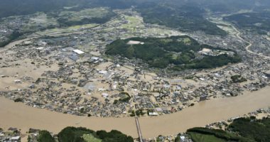 أمطار غزيرة تضرب جزيرة كيوشو اليابانية وفقدان أكثر من 13 شخصا