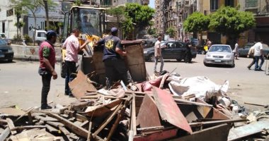 صور..إزالة إشغالات ومخالفات الأسواق العشوائية غرب الإسكندرية