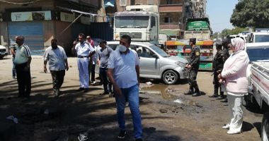 صور.. التحفظ على ماكينات غسيل السيارات غرب الإسكندرية للحفاظ على مياه الشرب
