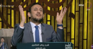 فيديو.. رمضان عبدالمعز: السماء مرفوعة بعمد لا ترونها