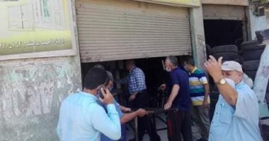 صور.. تحرير 35 محضر إشغال طريق ومصادرة يافطة إعلان بطنطا خلال حملة لإشغالات 