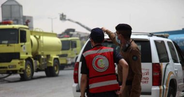 السعودية: حريق هائل بأحد فنادق الرياض وإصابة 22 شخصا