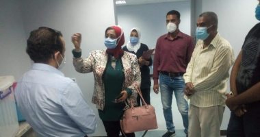 نائب مدير صحة الأقصر تتفقد العمل بمستشفى الحميات
