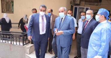 رئيس جامعة الأزهر يتفقد أعمال تطوير بمستشفى سيد جلال والحسين الجامعى