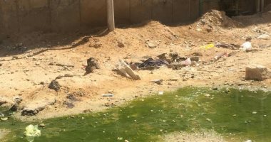  غرق شوارع اسبيكو بالسلام بمياه الصرف الصحى من 3 شهور والأهالى تستغيث 